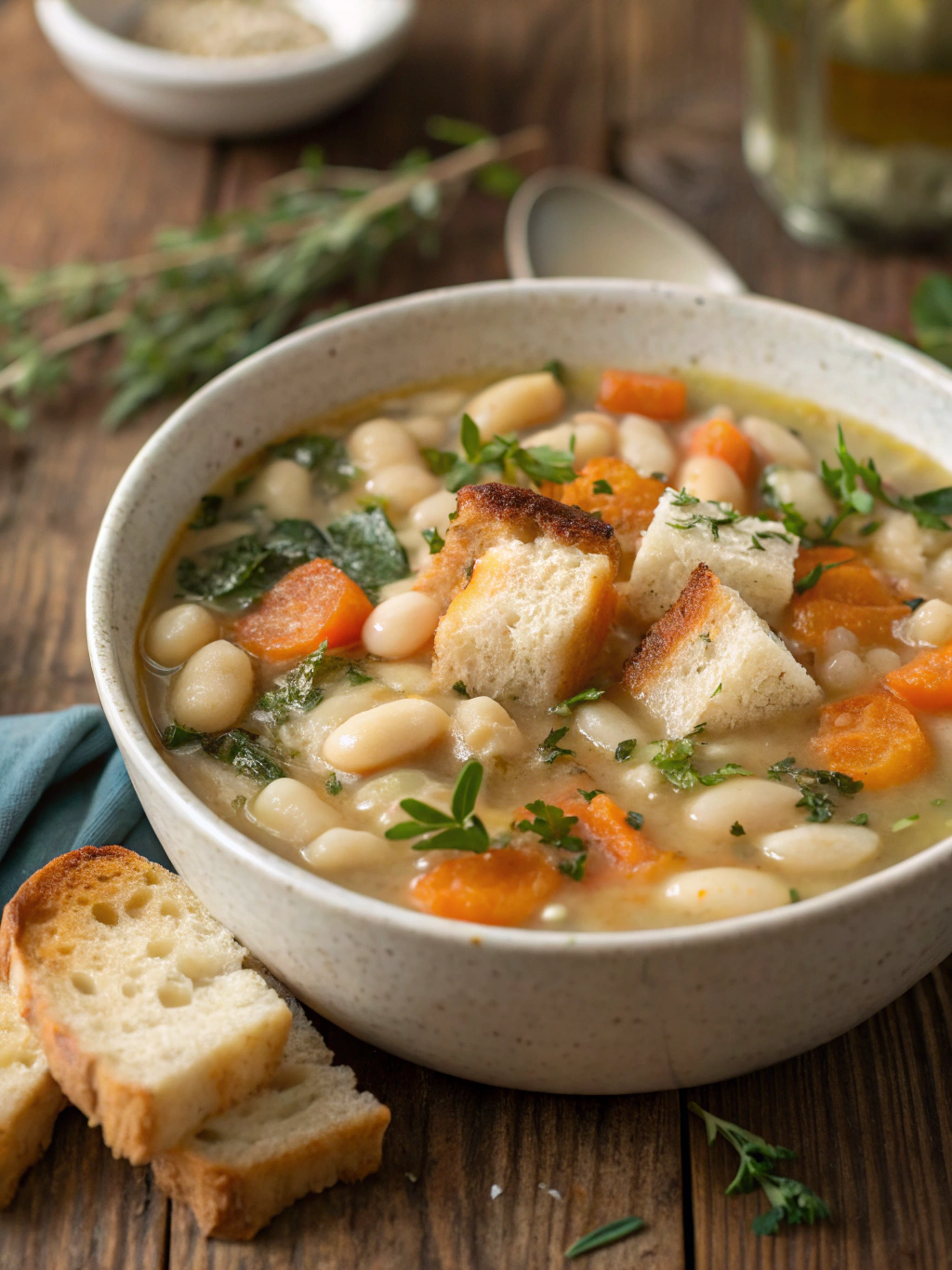 Tuscan White Bean Soup