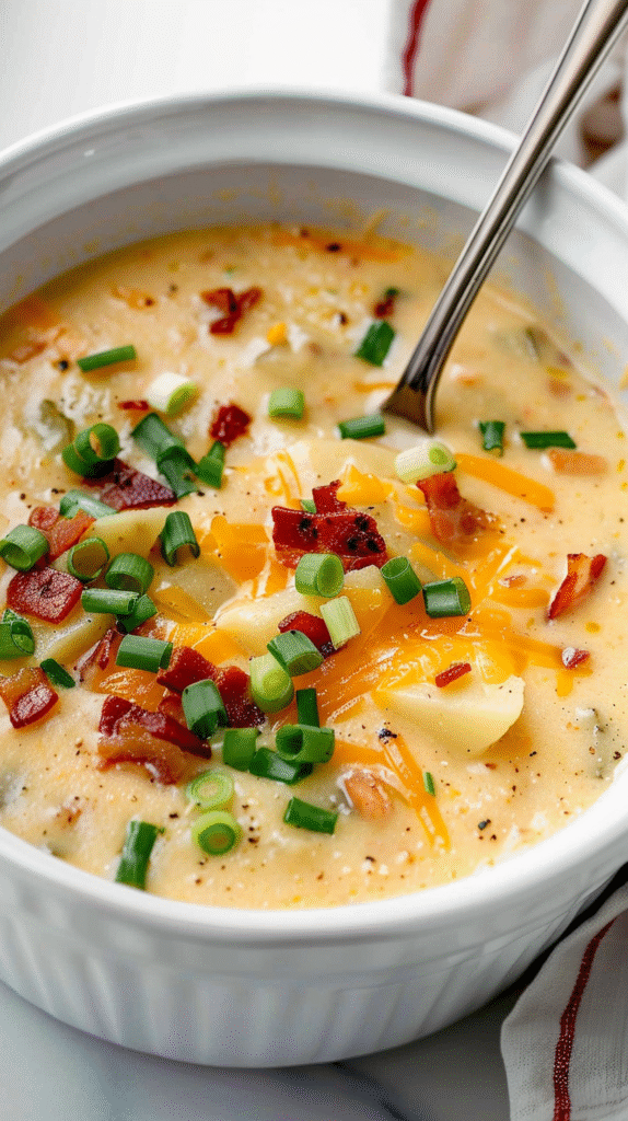 Crock Pot Loaded Potato Soup