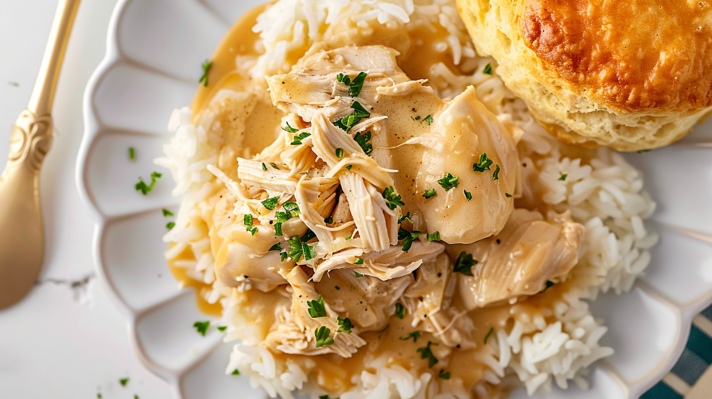 Crockpot Chicken and Gravy